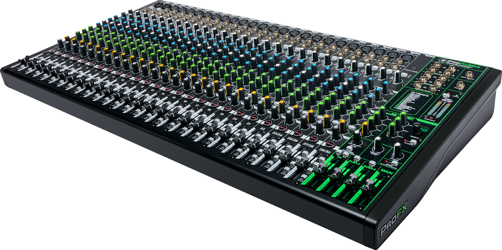 Mackie ProFX30v3 : Mackie ProFX30v3 (c&ocirc;t&eacute;)