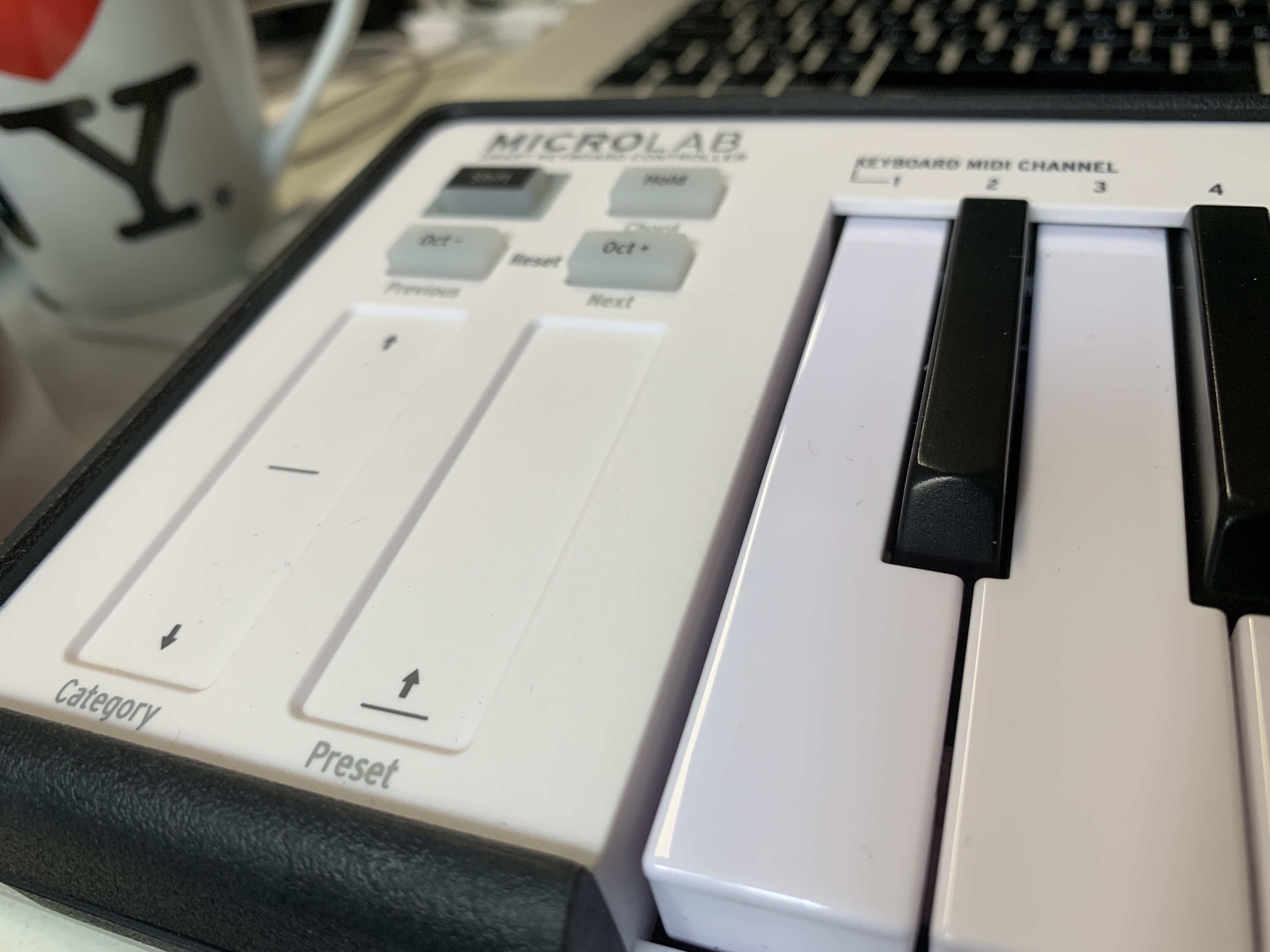 Arturia Microlab : molettes