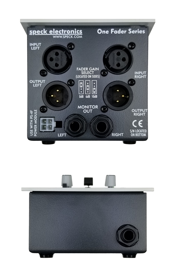 Speck Electronics Fader 3 : Fader 3 front and Rear
