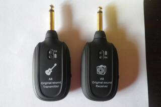 Ammoon UHF Guitar Wireless System Transmitter Receiver