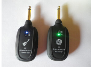 Ammoon UHF Guitar Wireless System Transmitter Receiver (58236)