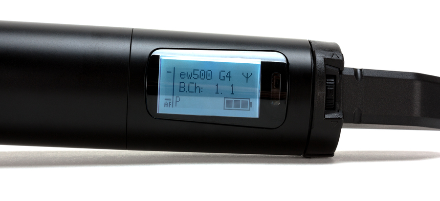 sennheiser_ew500-g4-kk205_ Mic Display