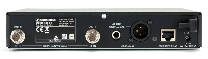 sennheiser_ew500-g4-kk205_ G4 Rear