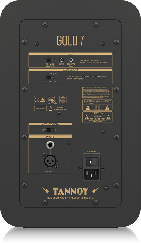 Tannoy Gold 7 : GOLD-7_P0CMZ_Rear_L