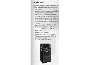 Peavey HP-400 (352)