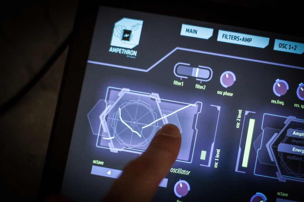 Ampethron FX on grey marble 2