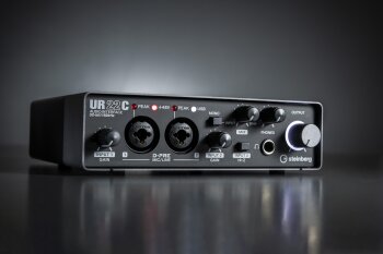 Steinberg UR22C : Steinberg UR22C mood front view far grey dark-7890 Steinberg UR22C : Steinberg UR22C mood front view far grey dark-7890