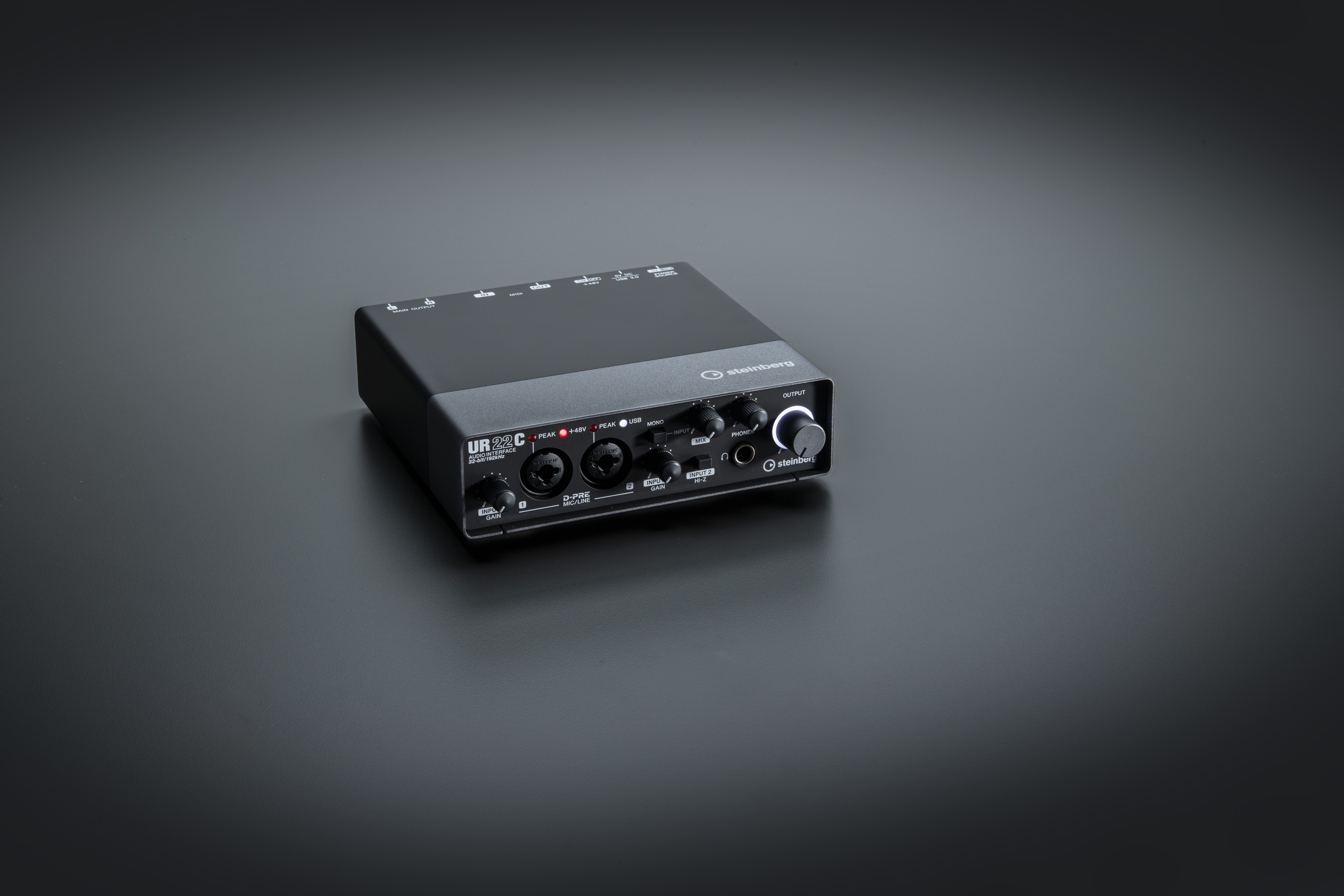 Steinberg UR22C : Steinberg UR22C mood from far grey dark-7866