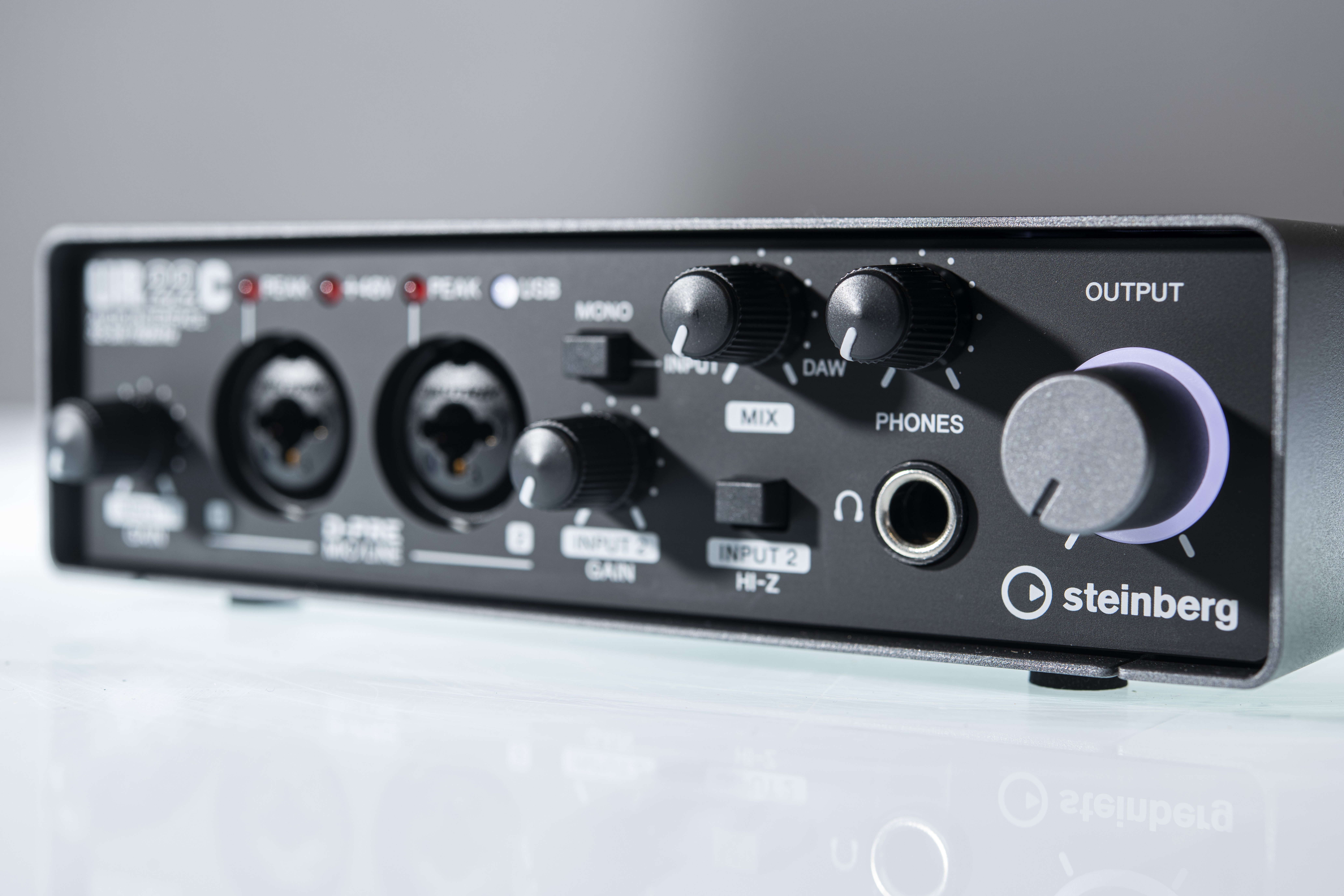 Steinberg UR22C : Steinberg UR22C mood near right angle bright focus Steinberg-7654