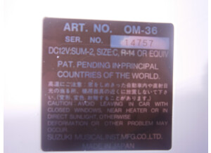 Suzuki Omnichord OM36