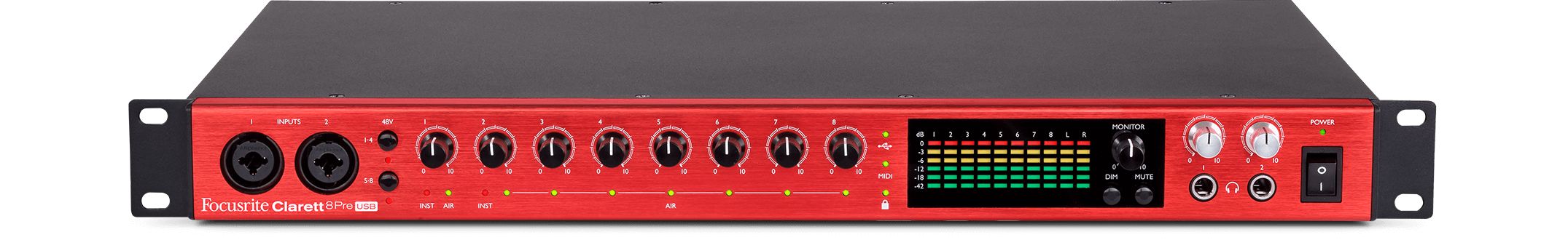 Focusrite Clarett 8Pre USB