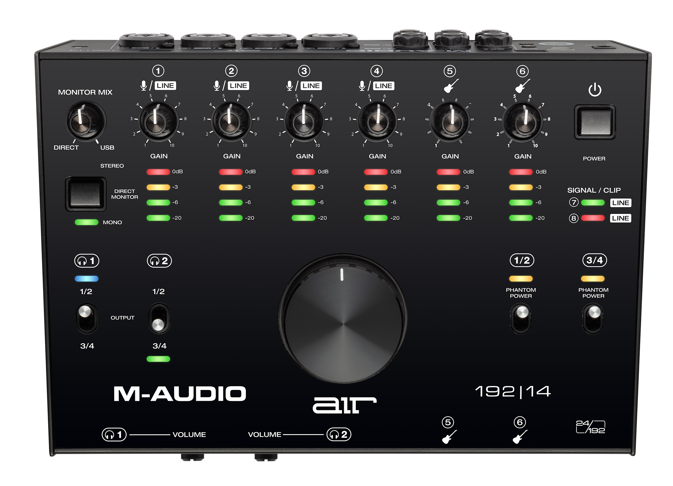 M-Audio Air 192|14 : AIR-192-14_Top_hires