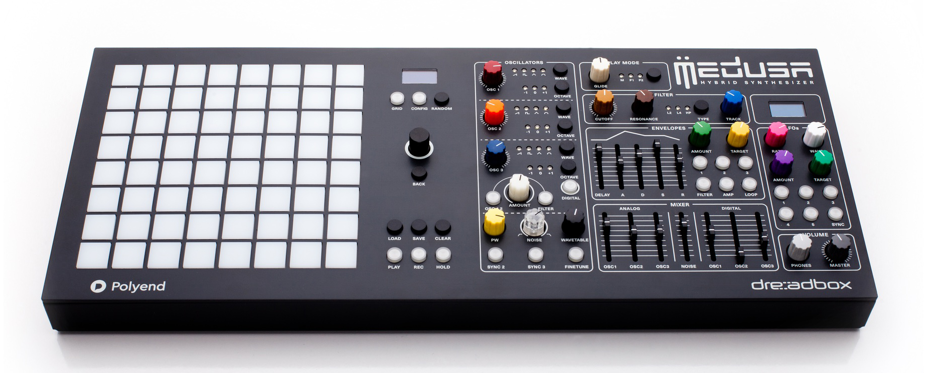 Medusa Colored Knobs