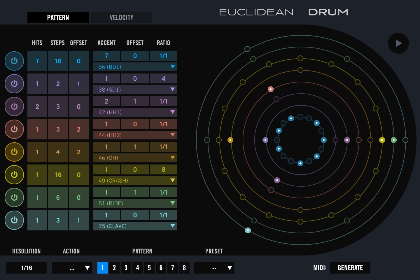 GUI_Falcon-2_EUCLIDEAN_DRUM