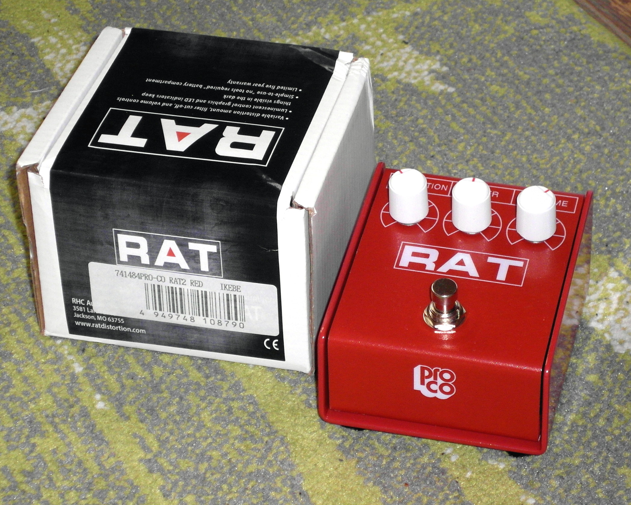 ProCo Sound RAT Red Ikebe