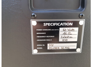 Fender Super Champ SC112 Enclosure (88185)