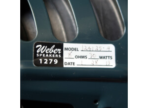 Weber Vintage 12A125A