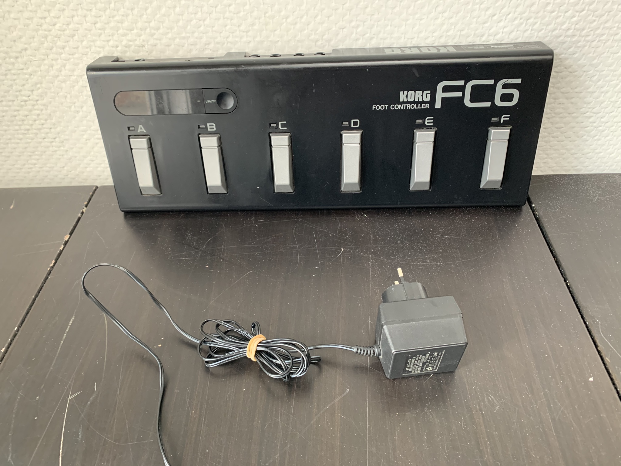 korg fc6 midi foot controller