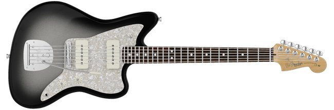 Fender-Silverburst-Jazzmaster Fender-Silverburst-Jazzmaster