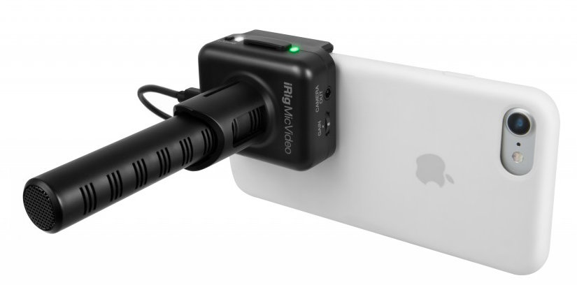 IK Multimedia iRig Mic Video : iRig Mic Video iPhone