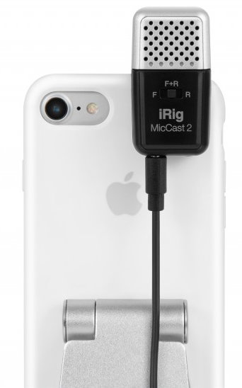 IK Multimedia iRig Mic Cast 2 : iRig Mic Cast 2 iPhone 2