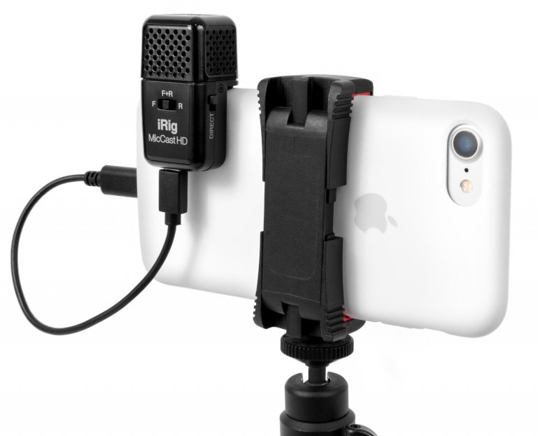 IK Multimedia iRig Mic Cast HD : iRig Mic Cast HD iPhone 3