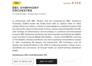 Spitfire Audio BBC Symphony Orchestra (40519)