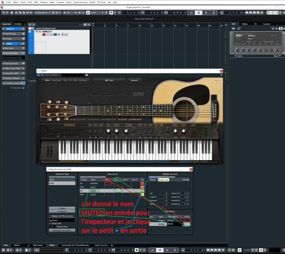17 j ai maintenant créée les deux commandes on indique à cubase la sortie de la seconde commande dans l imae suivante 17 j ai maintenant créée les deux commandes on indique à cubase la sortie de la seconde commande dans l imae suivante