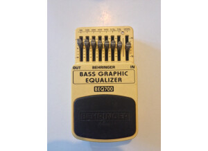 Behringer Bass Graphic Equalizer BEQ700