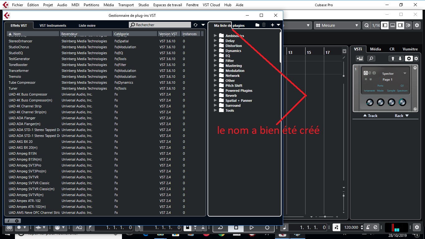 Steinberg Cubase Pro 8 : 8 ma liste de plugins