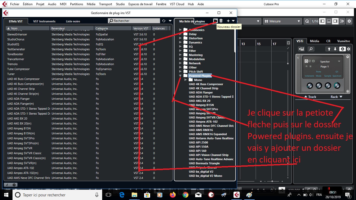 Steinberg Cubase Pro 8 : 9 rajout d un dossier