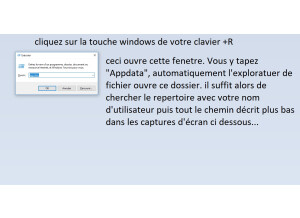 24 cliquez sur windows +R