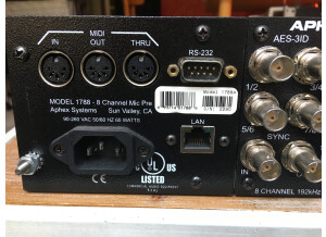 Aphex 1788A Eight Channel Remote Controlled Microphone Preamplifier (50182)