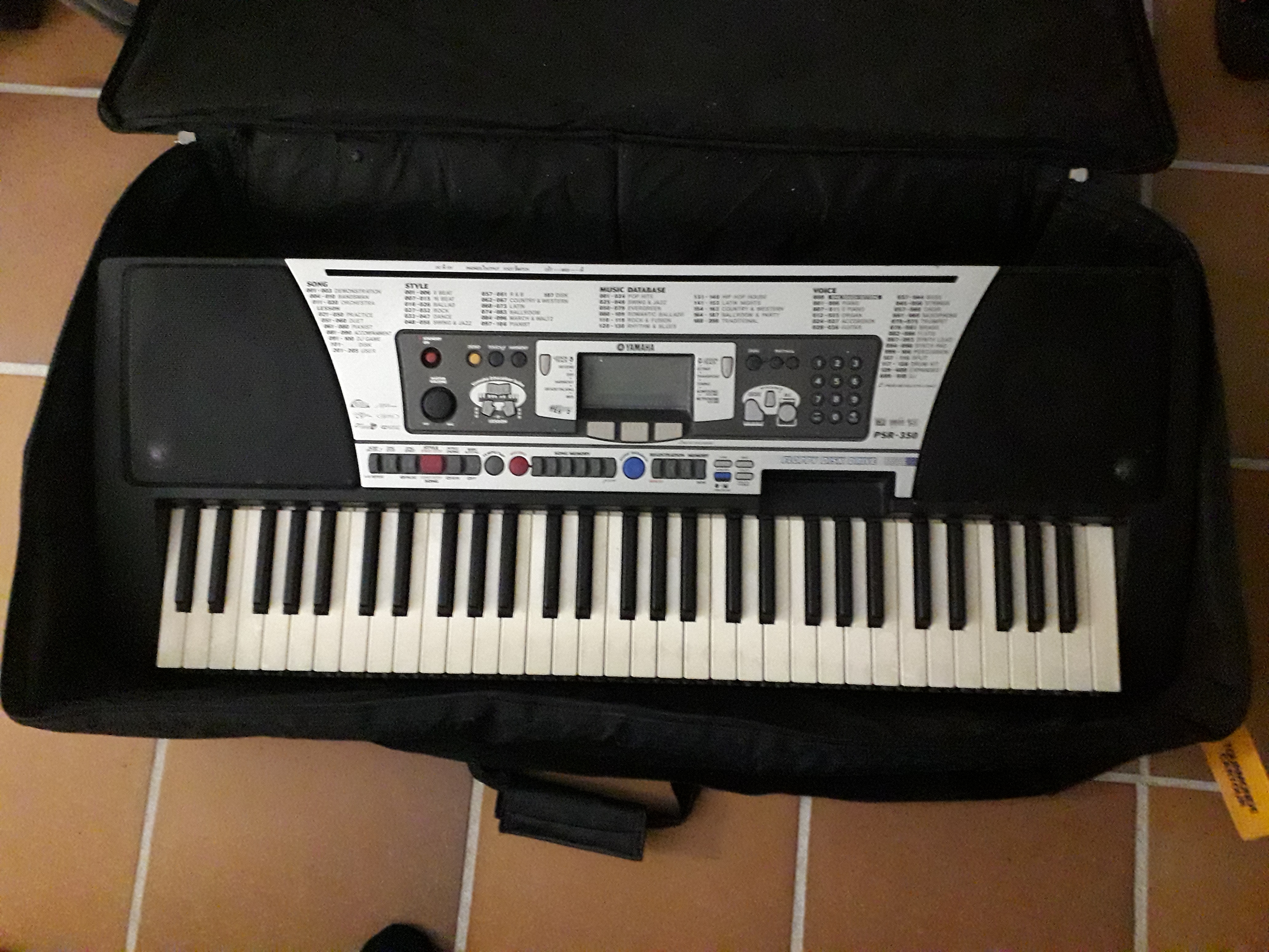 yamaha psr a 350