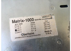Oberheim Matrix-1000 (25317)