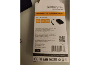 StarTech Thunderbolt 3 to Thunderbolt Adapter (81571)