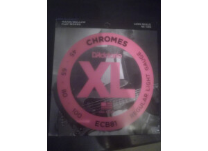 D'Addario XL Chromes Flat Wound Bass Strings