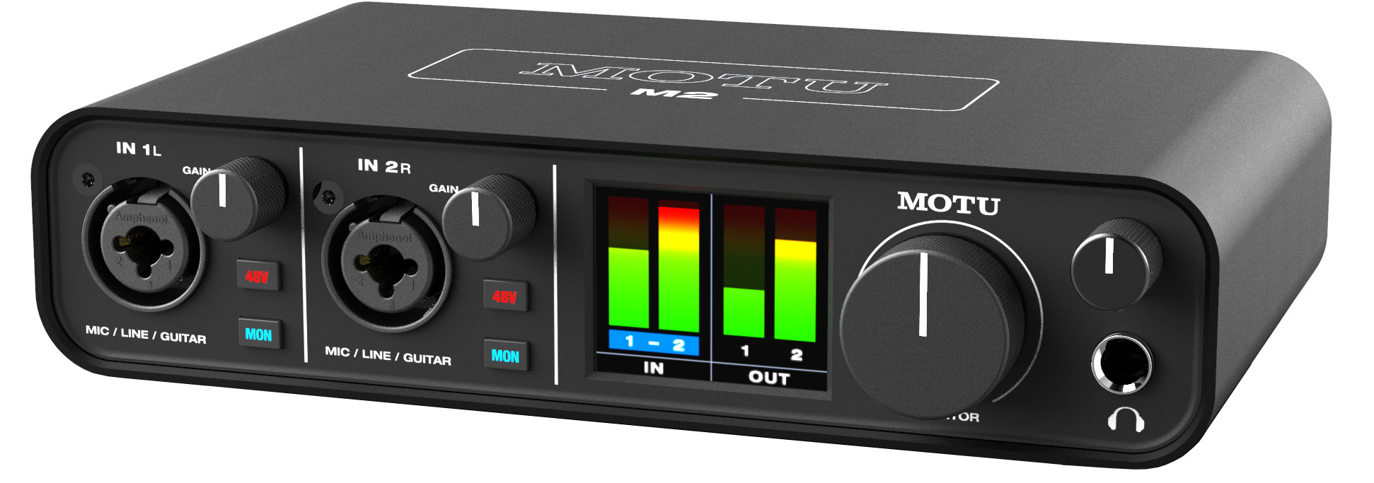 MOTU M2 : m2 Front Slant