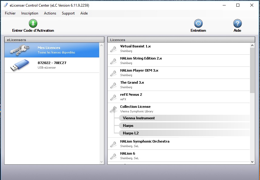 4 le elicenser est nettoyé plus de souci et de message