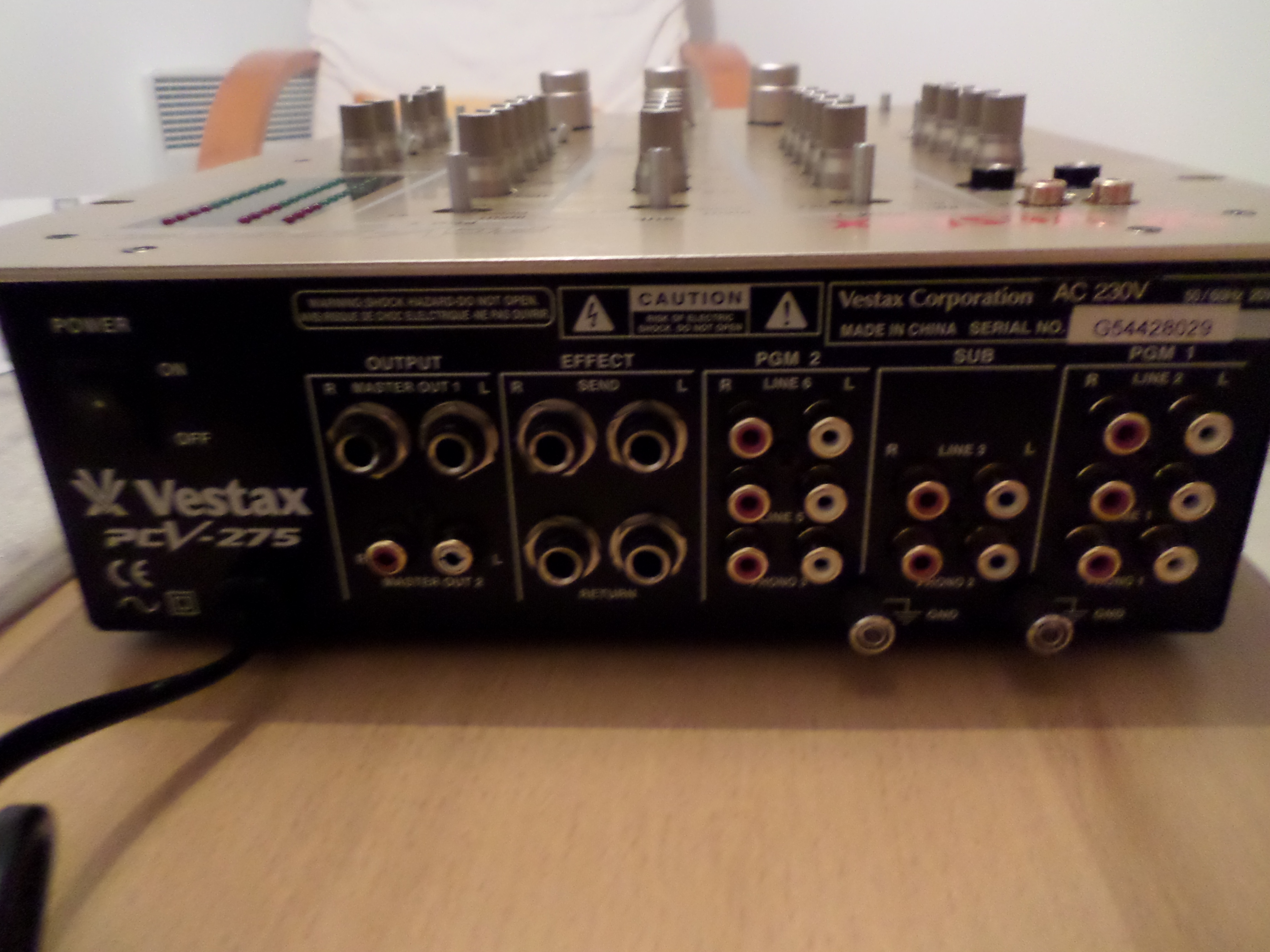 Pictures and images Vestax PCV-275 - Audiofanzine