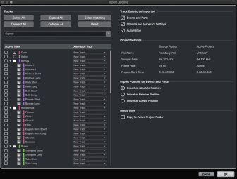 Cubase_10.5_Import_Tracks_From_Projects Cubase_10.5_Import_Tracks_From_Projects