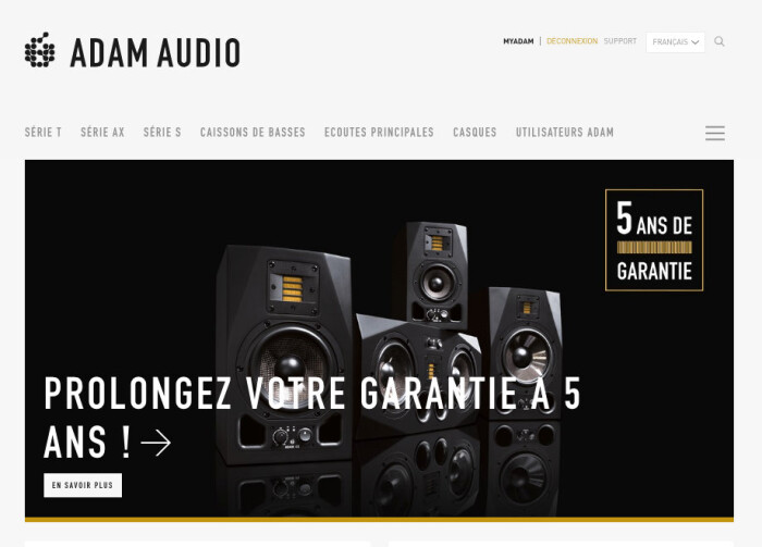 adam_audio_website_french adam_audio_website_french