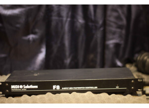 Midi Solutions F8 8-input MIDI Footswitch Controller (82110)