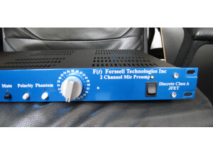Forssell 2 Channel Discrete JFET Mic Preamp