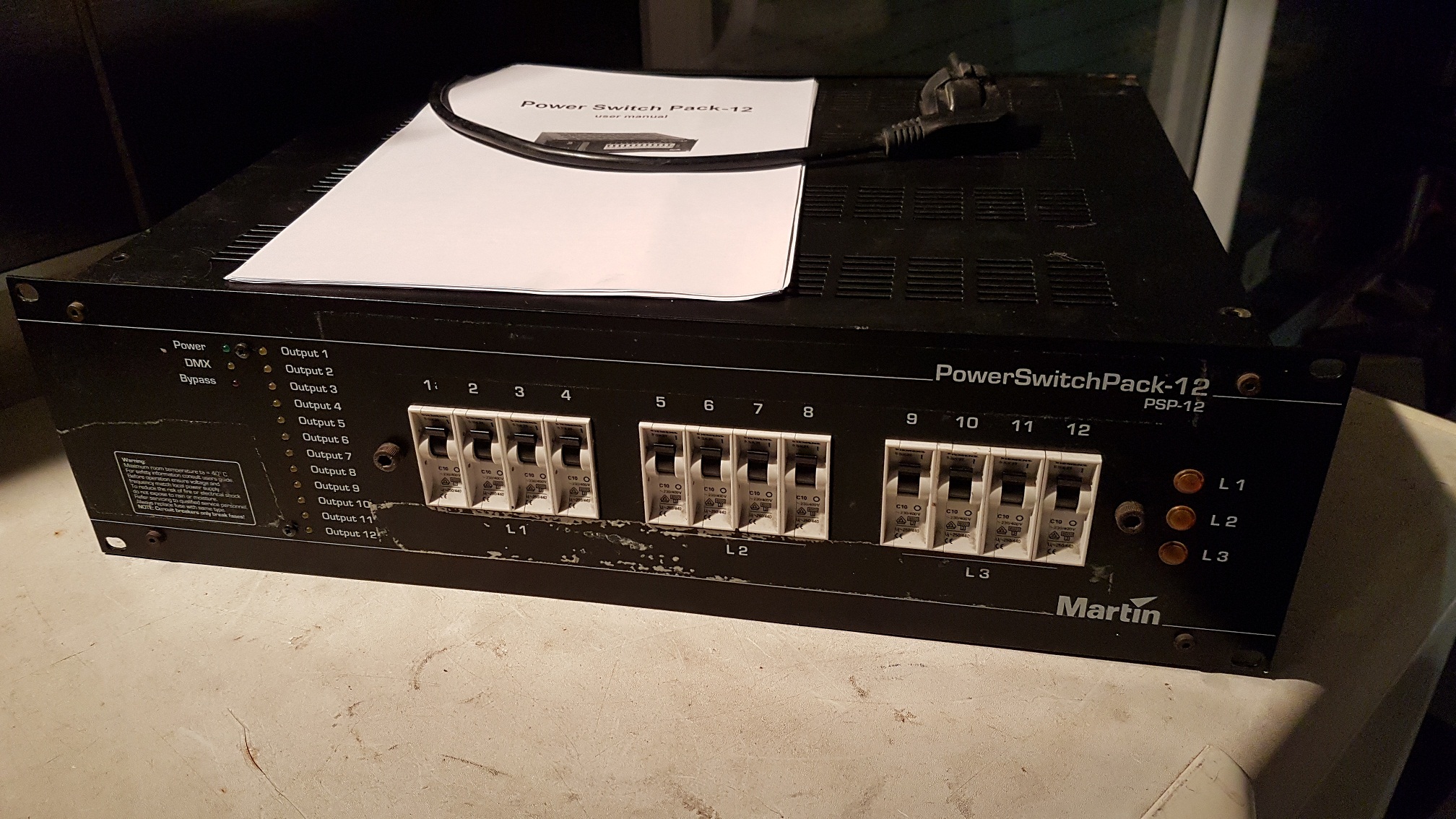 Bloc de Puissance DMX MARTIN PSP-12