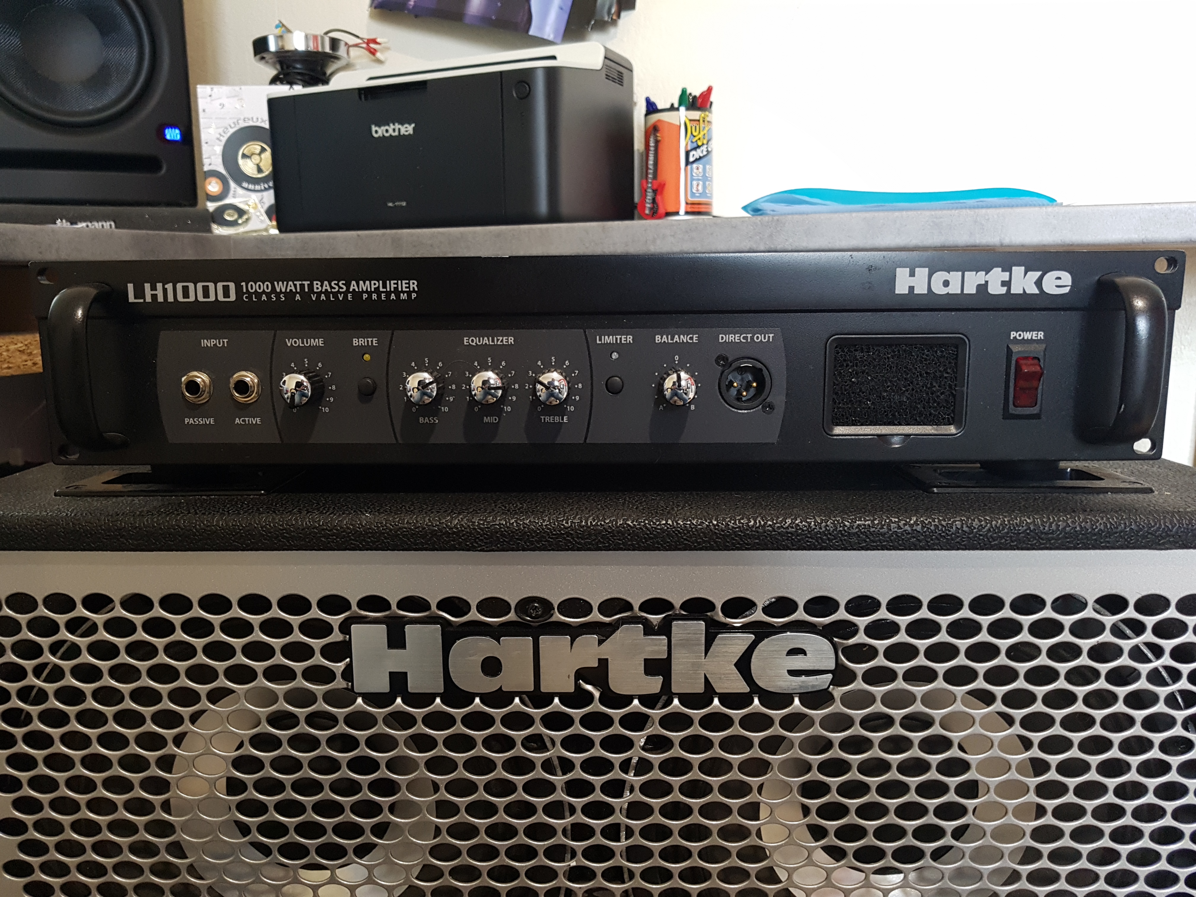 Vend Tête d'ampli HARTKE LH100