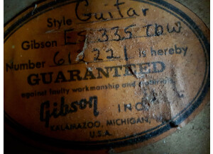 Gibson ES-335 TDW (96859)