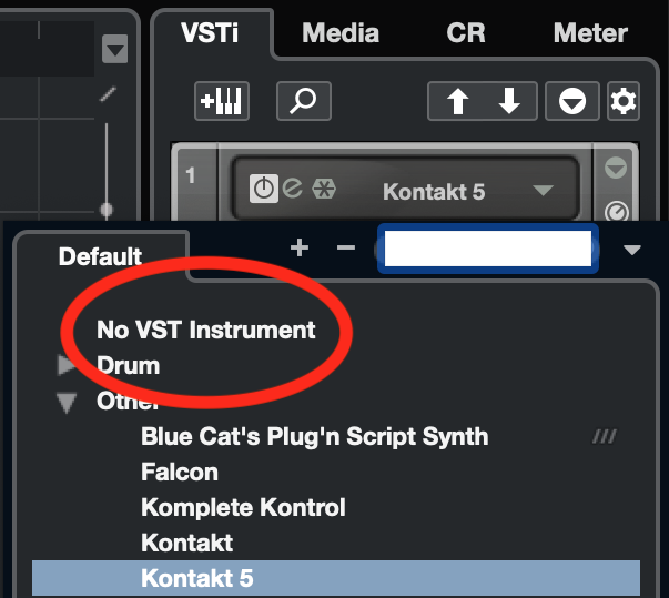 Native Instruments Kontakt 6 : Fermez l'instance