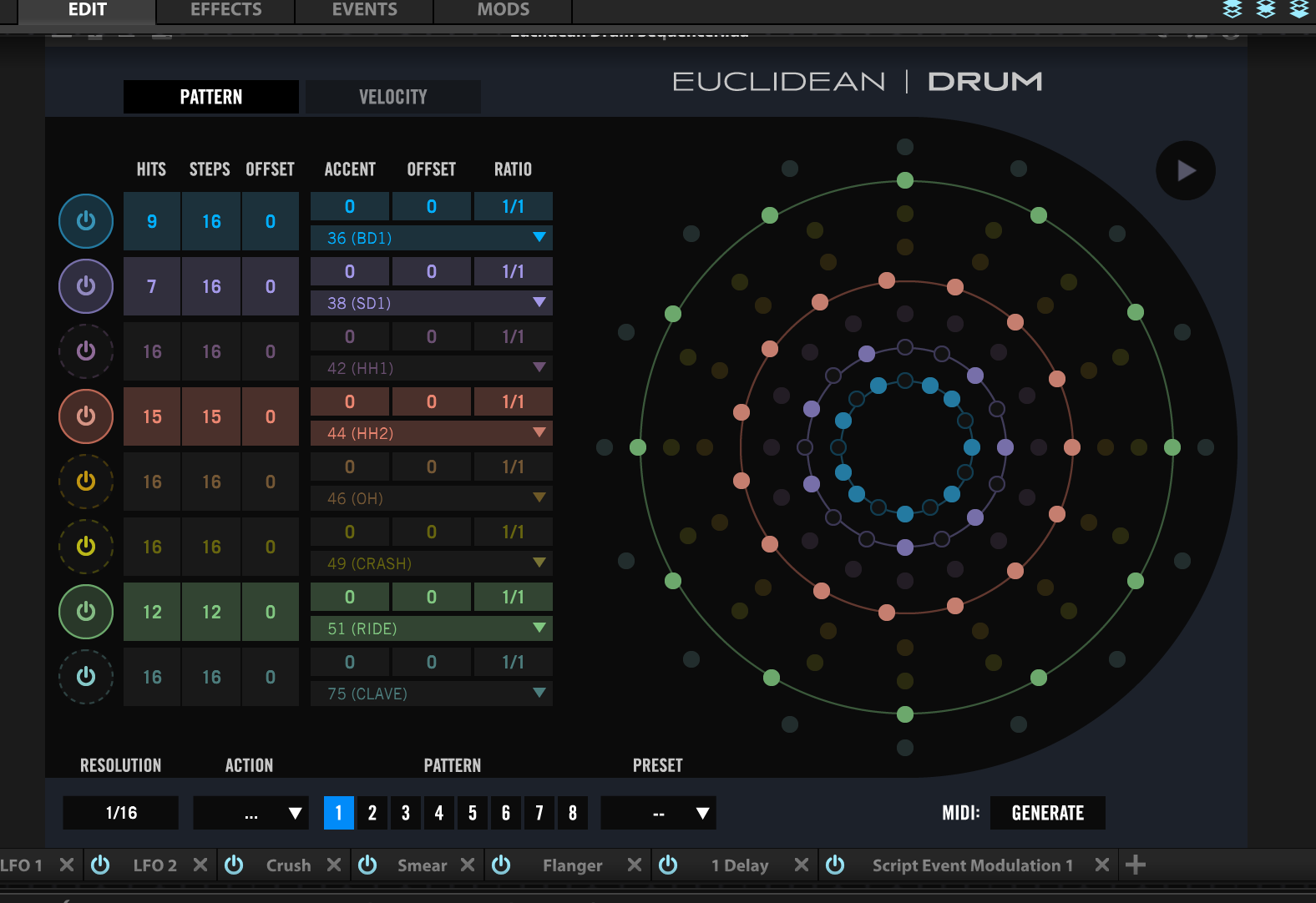 UVI Falcon 2 : euclid