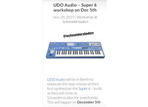 UDO Audio Super 6 (37052)
